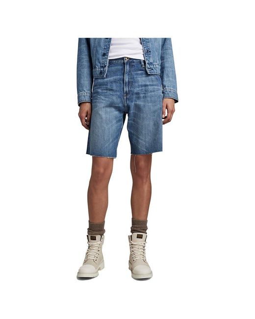 G-Star Type 89 Bermuda Shorts in het Blue