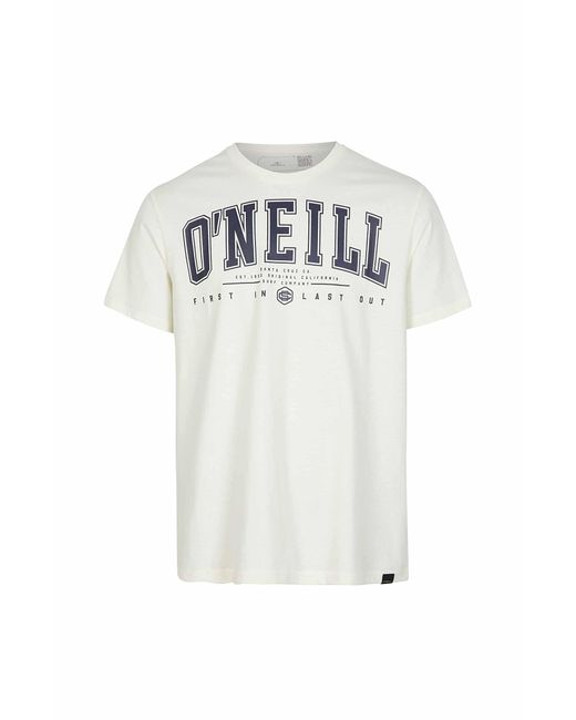 O'neill Sportswear White State Muir T-shirt for men