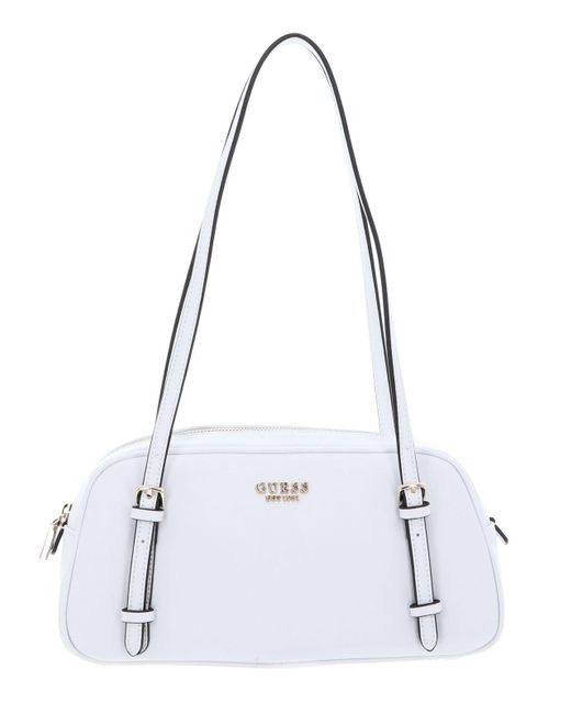 Guess White CERELIA Shoulder Satchel Hand Bag