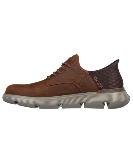 Skechers Brown - Uk for Men | Lyst