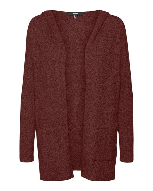 Vero Moda Purple VMDOFFY LS Open Hood Cardigan GA NOOS