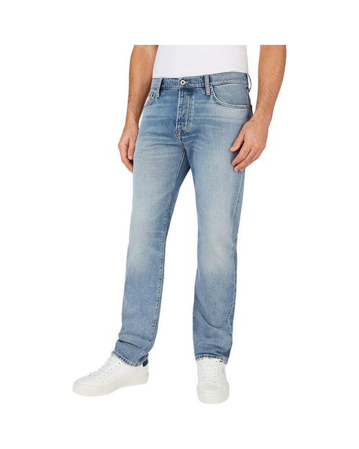 Pepe Jeans Blue S Non Stretch Straight Pm207394 for men