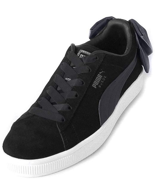 puma femme suede bow