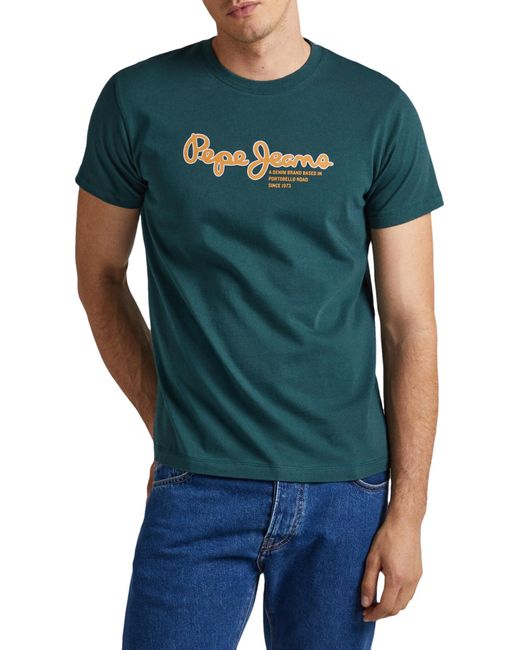 Wido, T-shirt Uomo, Verde da Uomo di Pepe Jeans in Verde | Lyst