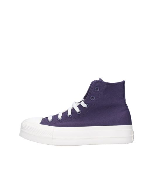 Plateforme haute A00887C Converse en coloris Blue