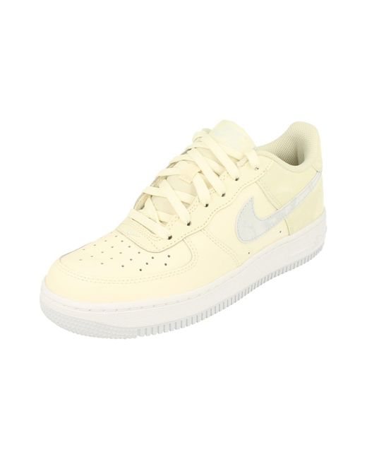 Nike Black Air Force 1 Gs Trainers Ct3839 Sneakers Shoes