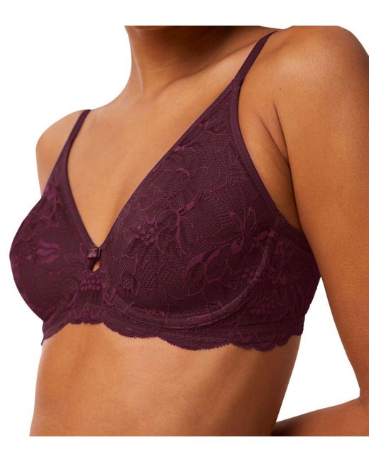 Donna Amourette Charm T W02 di Triumph in Purple