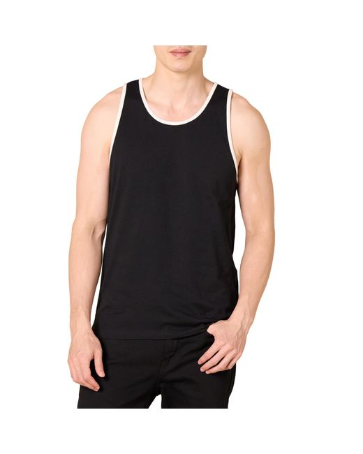 Débardeur uni à coupe ajustée pour homme Amazon Essentials pour homme en coloris Black