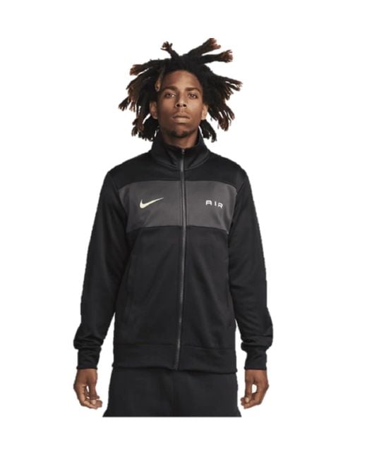 Air Giacca da allenamento da uomo di Nike in Black da Uomo
