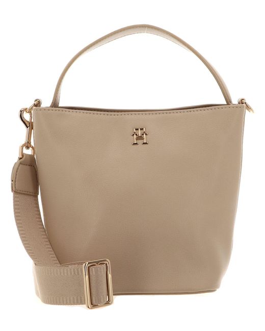Tommy Hilfiger Natural Th Essential Sc Bucket Bags