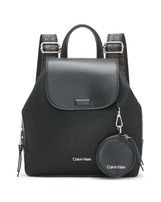 Calvin Klein Leather Millie Novelty Backpack in Black Lyst