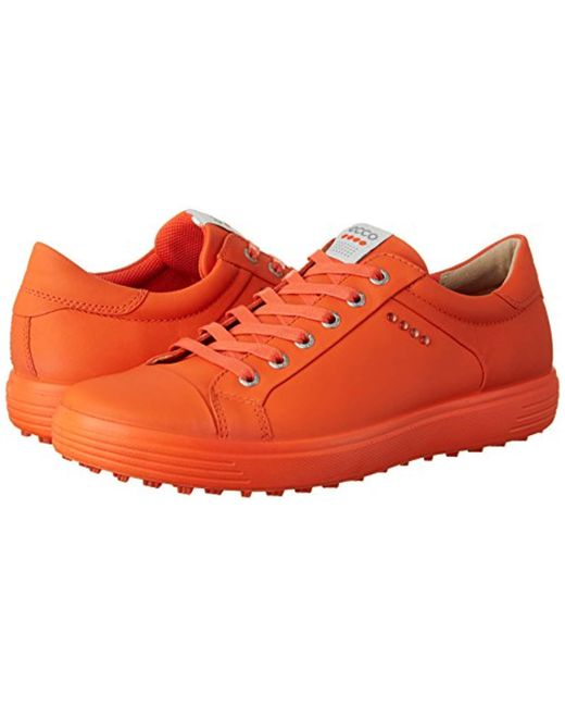 Ecco Men s Golf Casual Hybrid in Orange for Men Lyst UK