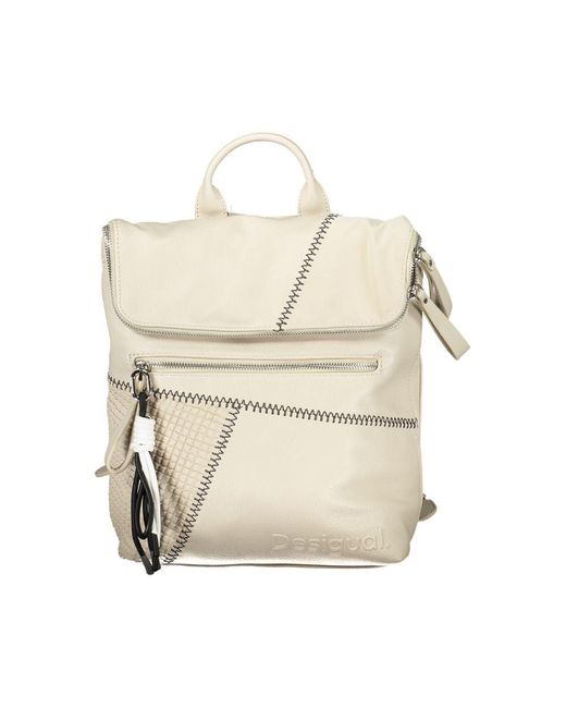 , BACK_GRISOM NERANO , White, One Size Desigual de color Natural