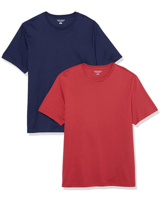 Amazon Essentials Regular-fit T-shirt Met Korte Mouwen En Ronde Hals in het Red voor heren