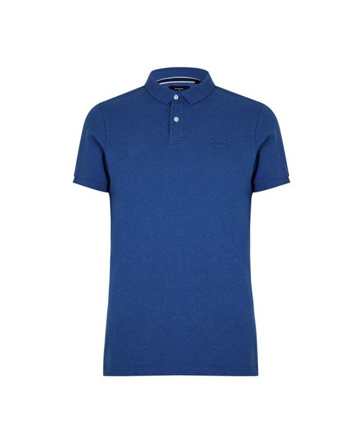 Superdry S Core Polo Shirt Blue Xxl for men