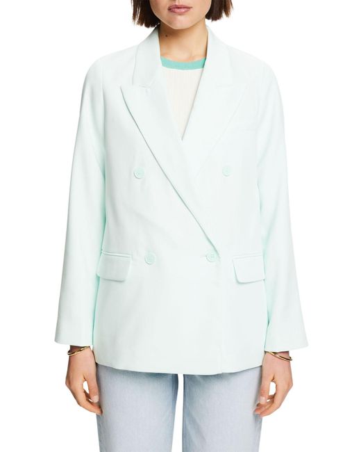 Esprit White 024ee1g307 Blazer