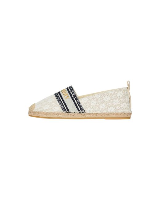 Superdry Canvas Overlay Espadrilles Eu 37 in het White