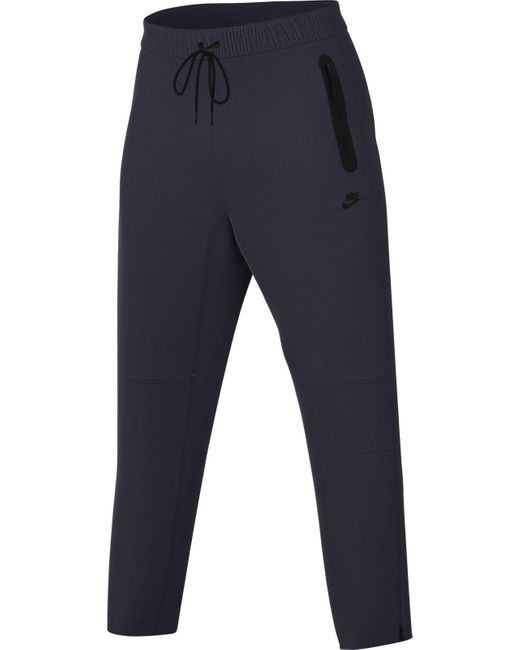 Nike Tech Geweven Broek in het Blue voor heren