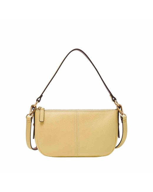 Fossil Jolie Leather Small Crossbody Bag in Metallic Lyst UK