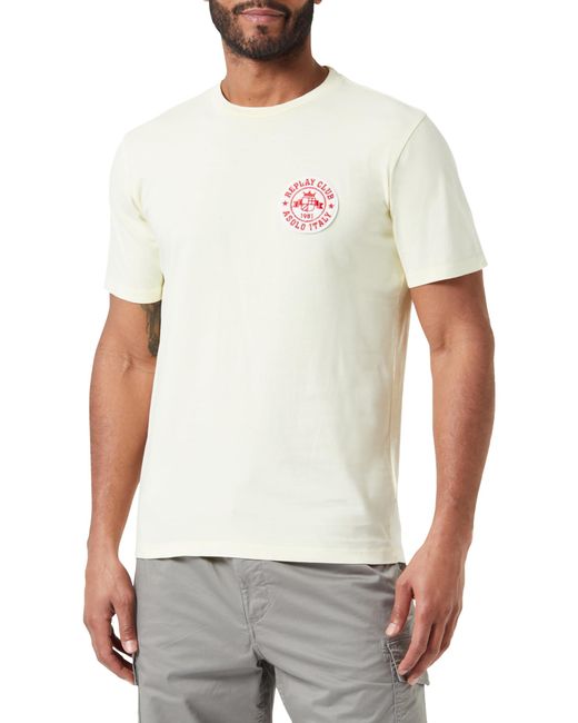 Replay White M6816 T-shirt for men