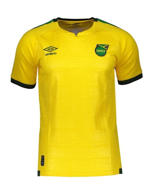 Umbro Yellow Jamaica Home Football Shirt 2021-2022 for men
