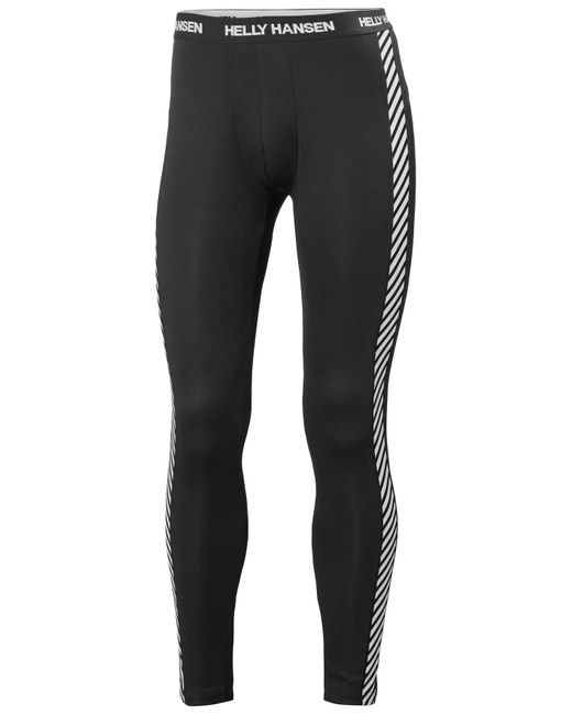 Helly Hansen Lifa Quick Dry Moisture Wicking Thermal Baselayer Pant in Black for Men Lyst