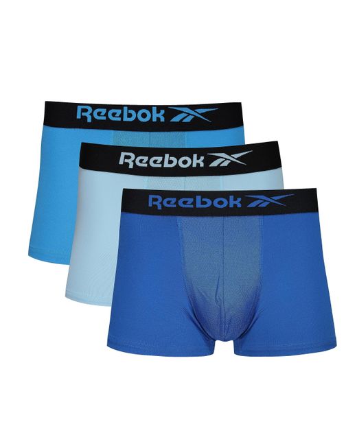 Reebok Blue Calzoncillos De Hombre En Azul/agua/cian Boxer Shorts for men