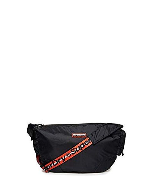 Superdry Black Damon Side Messenger Bag 02a One Size for men