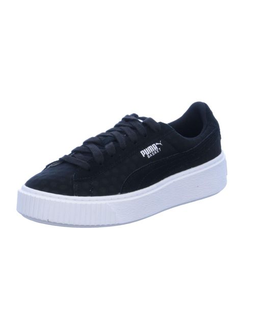 PUMA Blue Basket Platform DE WN's Sneaker