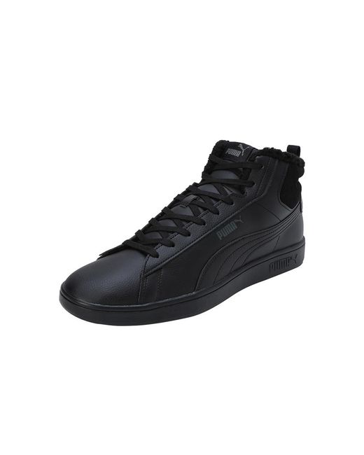 Chaussure Sneakers Mi-montantes Smash 3.0 Wtr PUMA pour homme en coloris Black