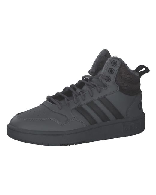 Adidas Black Hoops 3.0 Wtr Shoes-mid