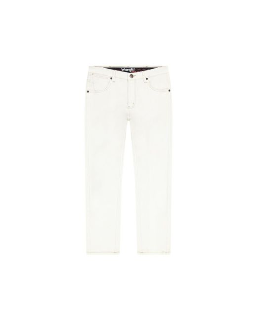Wrangler Greensboro Pants in White for Men Lyst UK