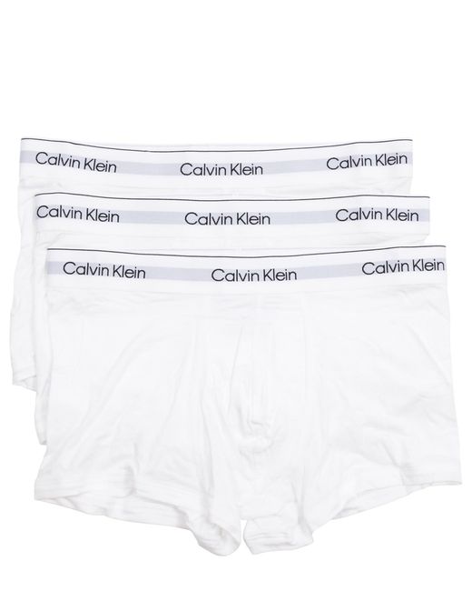 Calvin Klein , , Trunk 3Pk 000NB3963A, White für Herren