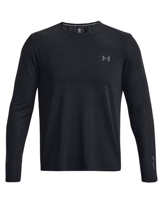 Under Armour Blue Ua Seamless Stride Ls Long Sleeves for men