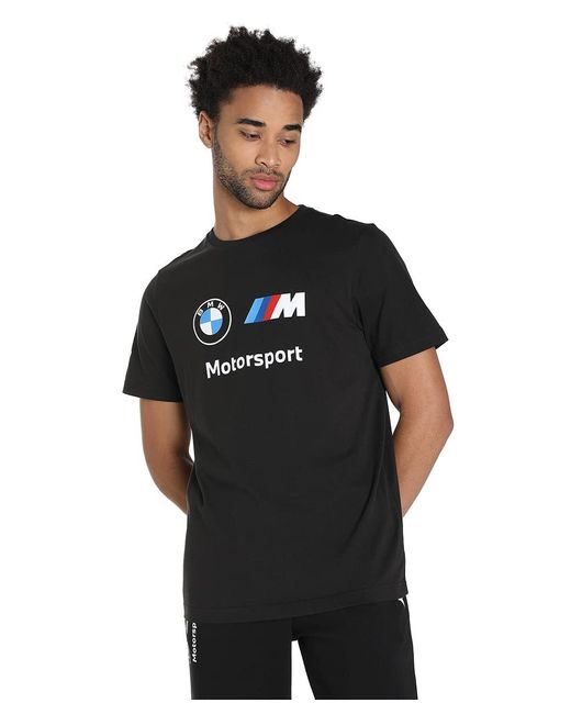 PUMA T-Shirt - BMW Motorsport ESS Logo Tee in Black für Herren