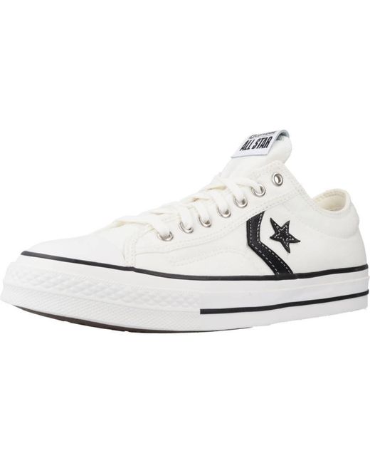 Mixte Star Player 76 Premium Canvas Basket Converse en coloris White