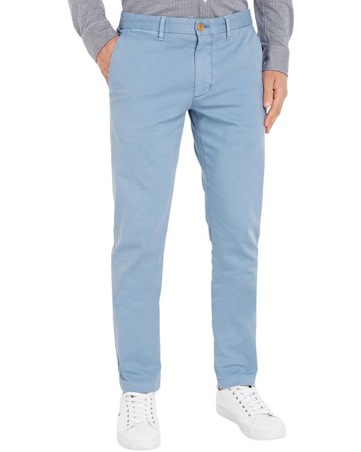 Tommy Hilfiger Blue Trousers Bleecker Chino for men