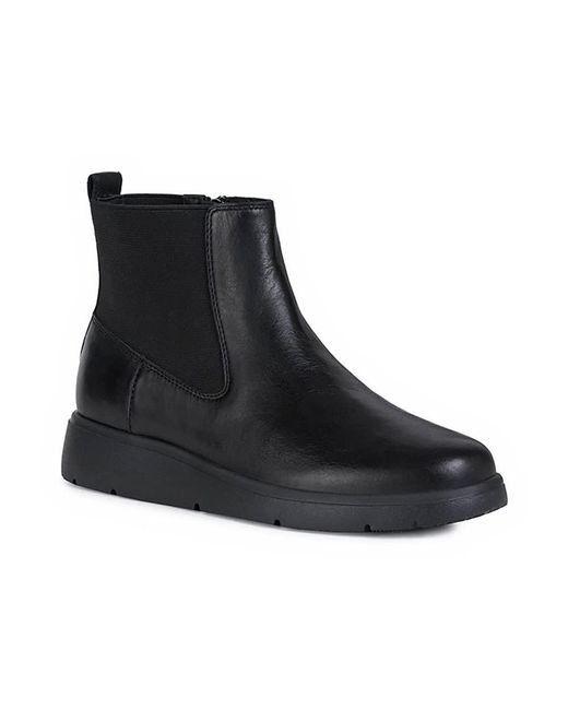 Geox Black D Arlara G Ankle Boots