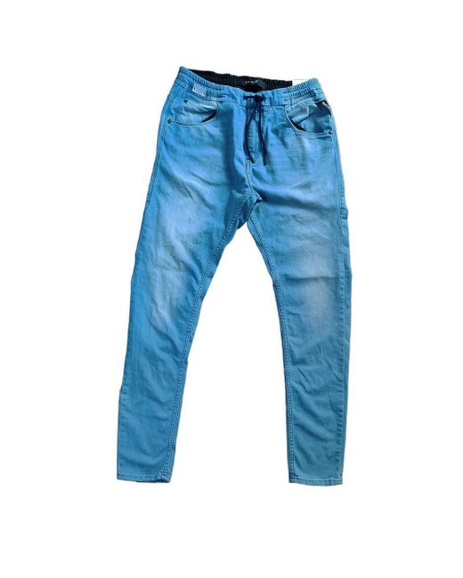 Jeans Uomo Milano Comfort Fit X-Lite Elasticizzati di Replay in Blue da Uomo
