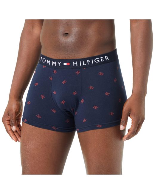 Tommy Hilfiger Blue Print Boxer Shorts for men