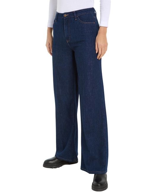 Tommy Hilfiger Blue Jeans Wide Leg High Waist