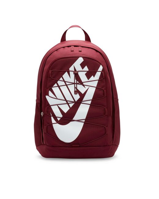 Nike Red Hayward 2.0 Backpack Dv1296-638 Dark Beetroot/white