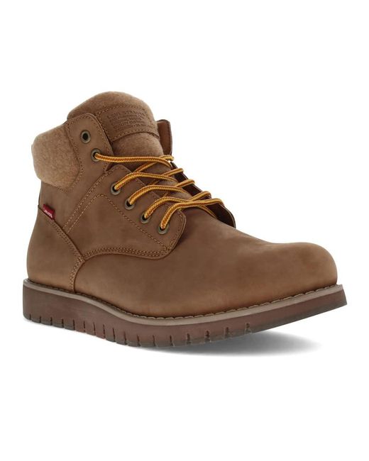 Levi's Brown Casual Ankle Boot for men