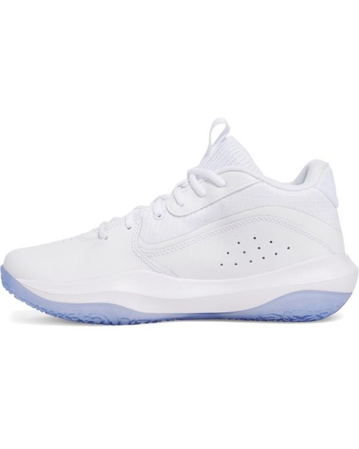 Under Armour Lockdown 7 Basketball Shoes Eu 42 in het White