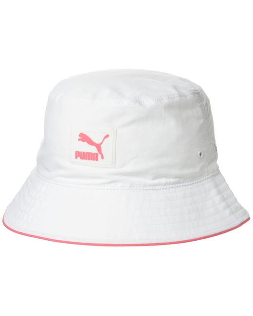 PUMA Black Adults Archive Bucket Hat L/xl 023135 02 White/red