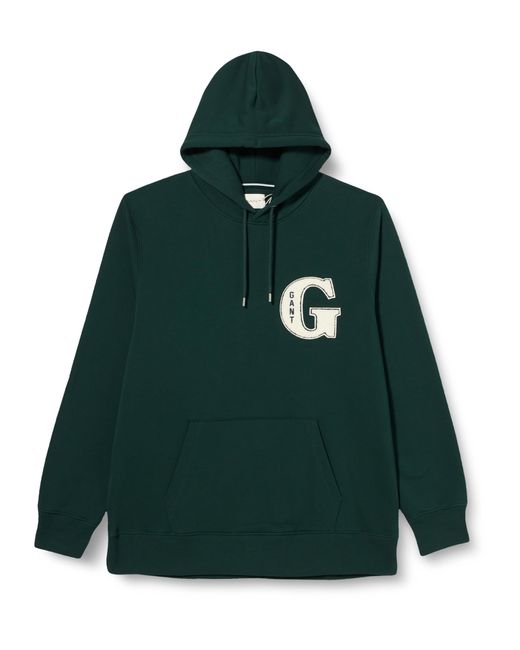 Gant Green G Graphic Hoodie Hooded Sweatshirt for men