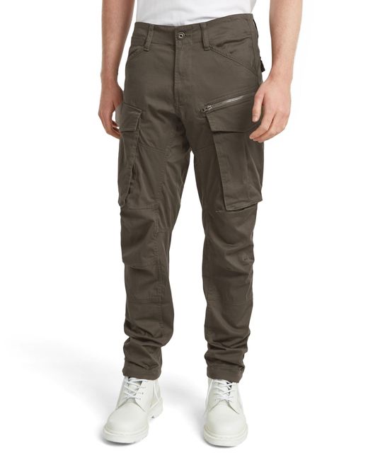 G-Star Rovic Zip 3D Regular Tapered Hose in Gray für Herren