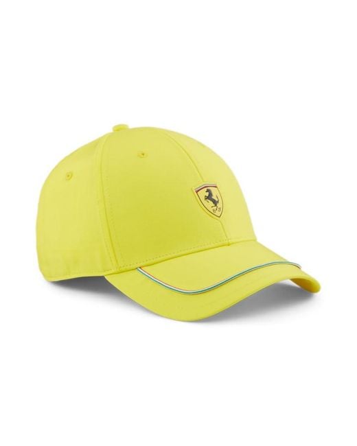 PUMA Yellow 's Ferrari Race Baseball Cap Hat