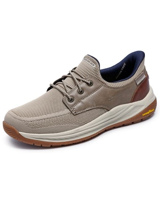 Meroe-Alden Skechers de hombre de color Metallic