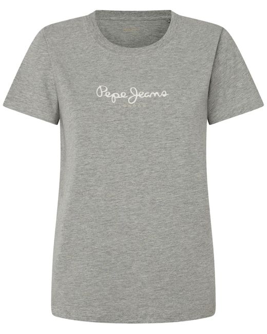 Fiore Camiseta Pepe Jeans de color Gray
